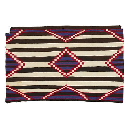20th c. Navajo Chief's Revival Blanket 6' x 4'
