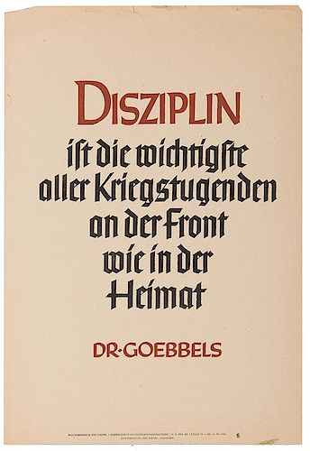 [WWII] Seven German Propaganda Posters.