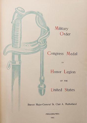Mulholland, St. Clair A. Military Order Congress Medal of Honor