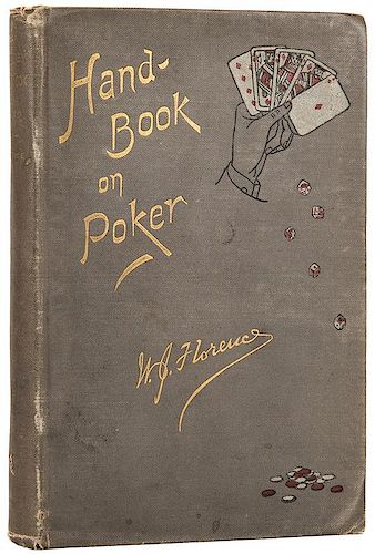 [Gambling] Florence, William James. Gentleman's Hand-Book on Poker.