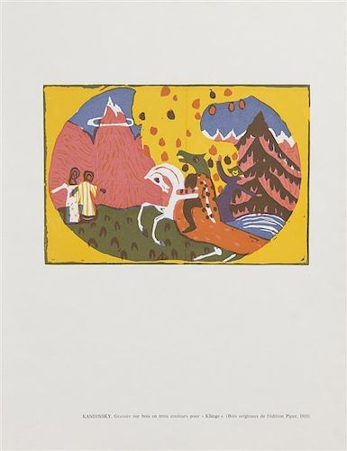 Wassily Kandinsky, (Russian, 1866-1944), Berge (Mountains), 1966