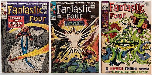 Fantastic Four. Lot of 53 Comic Books.