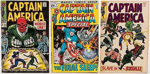 Captain America. Lot of 48 Comic Books.
