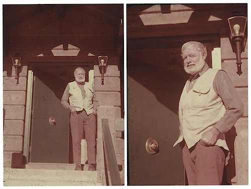 Hemingway, Ernest. A Collection of Candid Photos from Ketchum, Idaho.