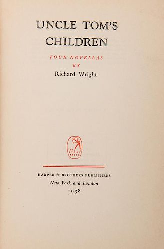 Wright, Richard. Uncle Tom’s Children. Four Novellas