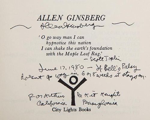Ginsberg, Allen. Planet News 1961-1967.