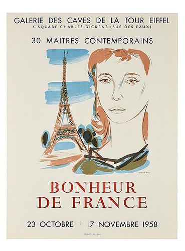 [Exhibition Posters. Mourlot] Lot of Ten Posters