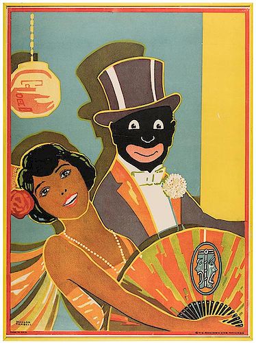 Tarbell, Harlan (American, 1890—1960). Minstrelsy Poster. Chicago