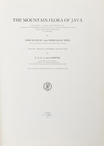 Steenis, C.G.J. van. The Mountain Flora of Java.