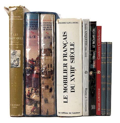 [Design] Lot of 9 Volumes on Art, Design, and History.