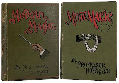 [Magic] Hoffmann, Professor (Angelo J. Lewis). Modern Magic / More Magic.
