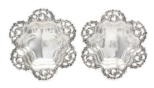 * A Pair of American Silver Dishes, Gorham Mfg. Co., Providence, RI,