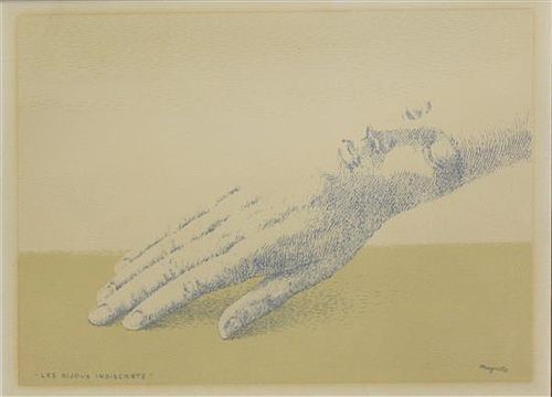 Rene Magritte, (Belgian, 1898-1967), Les bijoux indiscrets