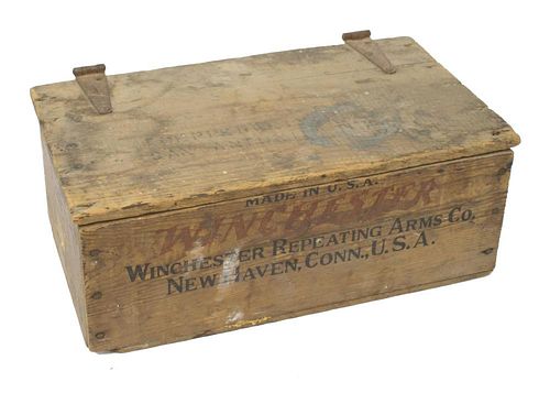 WINCHESTER AMMO BOX, TOEPPERWEIN SHOOTING RECORDS