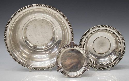 (3) GROUP OF STERLING SILVER BOWLS & ASHTRAY