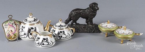 Decorative tablewares, to include Limoges tea serv