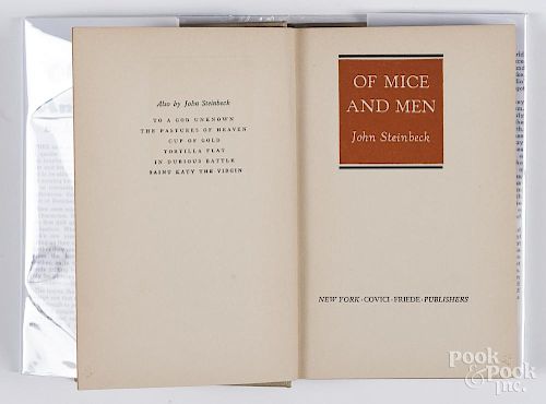 Steinbeck, John {Of Mice and Men}, Covici Friede 1