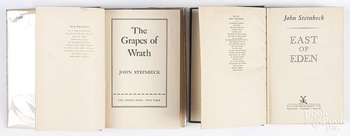 Steinbeck, John, two works {East of Eden}, William