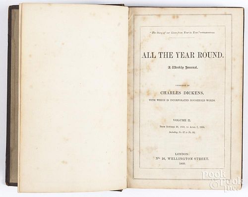 Dickens, Charles {All the Year Round}, vol I,I Lon