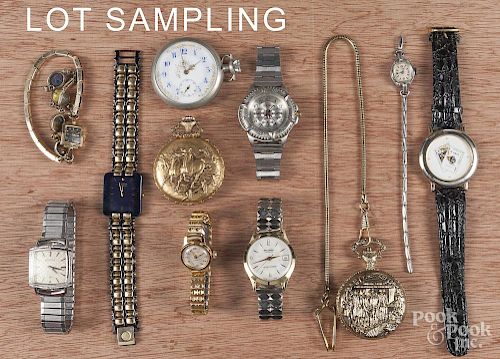 Group of assorted wrist watches, to include a Hami