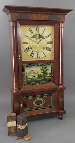 Triple decker clock
