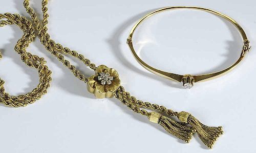 Antique Gold & Diamond Jewelry