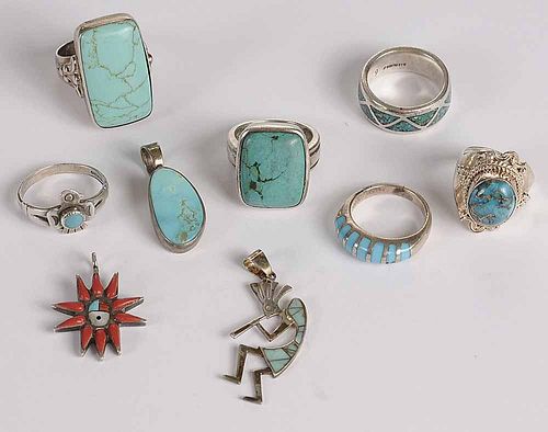 Group of Southwestern Jewelry