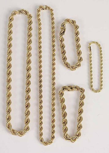 14kt. Necklaces and Bracelets
