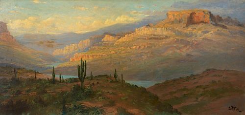 JOHN FERY (1859-1934), Canyon in Arizona