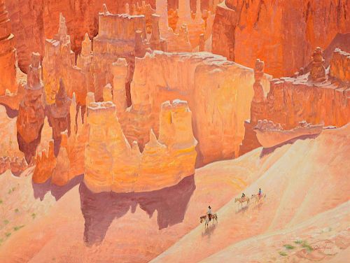 JOHN CLYMER (1907-1989), Navajo Country