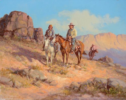 OLAF WIEGHORST (1899-1988), Navajos