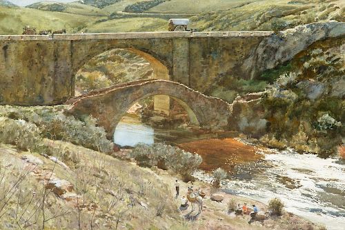 DONALD TEAGUE (1897-1991), On the Road to Ronda