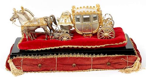 FISHER BODY PARCEL MODEL OF NAPOLEON'S COACH