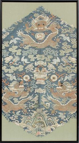 CHINESE EMBROIDERED PANEL