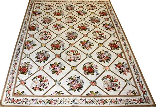 FRENCH HANDWOVEN CARPET