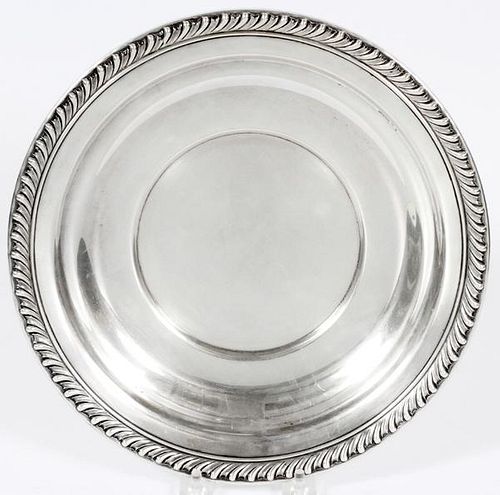 WALLACE STERLING ROUND TRAY