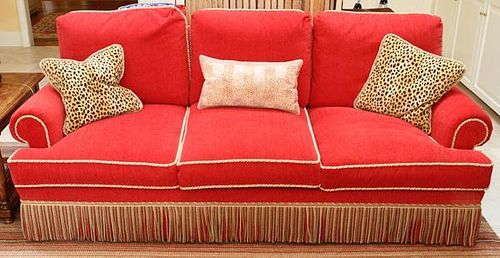 CORAL UPHOLSTERED SOFA