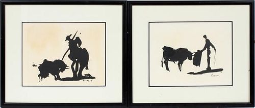 AFTER PICASSO LITHOGRAPHS TWO