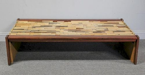 Midcentury Percival Lafer Rosewood Coffee Table.