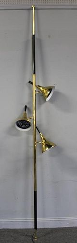 Midcentury Brass Tension Lamp.