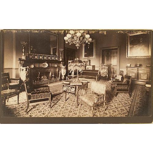 Herter Brothers Interior Photograph of the White House
