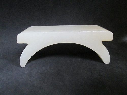 OLD Chinese White Jade Pen Rest,  7.9 cm x 3 cm x 3 cm