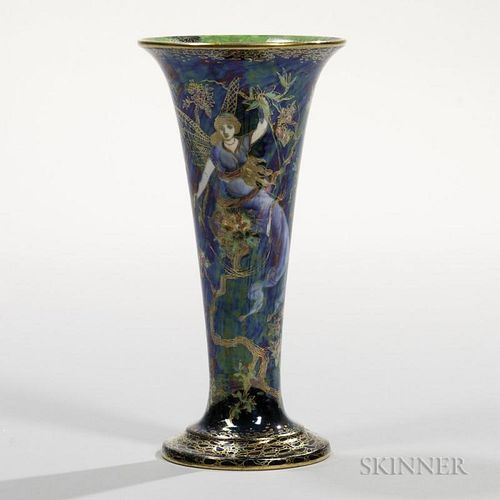 Wedgwood Fairyland Lustre Trumpet Vase