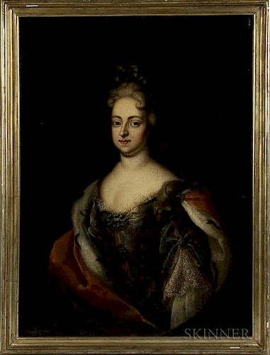 French School, 19th Century      Portrait of an Aristocratic Lady