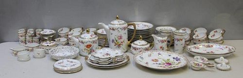 DRESDEN Style. Large Grouping of Porcelain To Inc,
