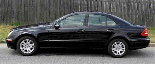 2003 Mercedes-Benz E320 Black Sedan