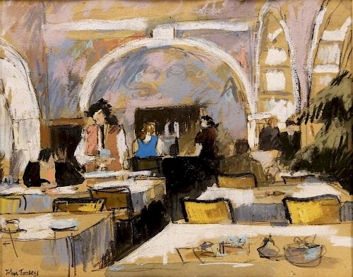 John Tookey Royal Academy Restaurant Painting