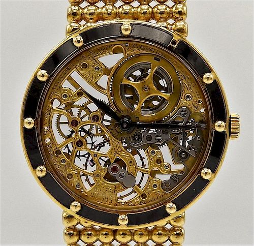 Audemars Piguet Lady's Skeletonized Bracelet Watch
