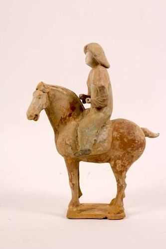 Tang Dynasty Horse & Rider, Carlos Museum