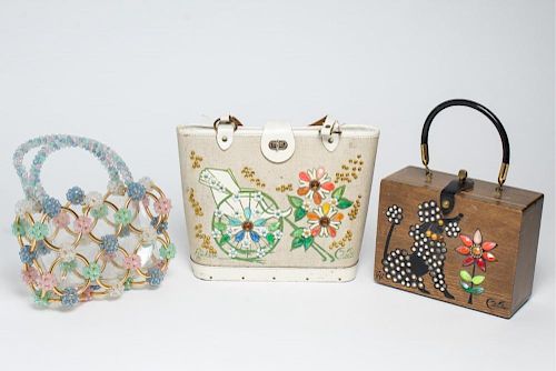 3 Vintage Lady's Handbags